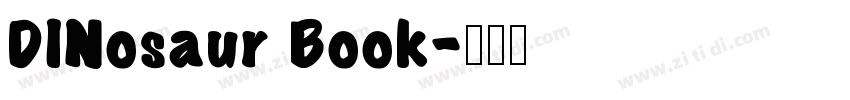 DINosaur Book字体转换
